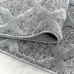 PISA GREY 160 x 160 - okrugli tepih