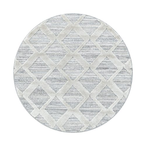 PISA GREY 160 x 160 - okrugli tepih