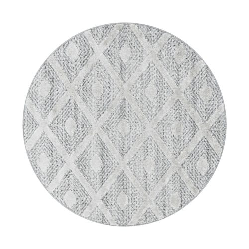 PISA GREY 200 x 200 - okrugli tepih