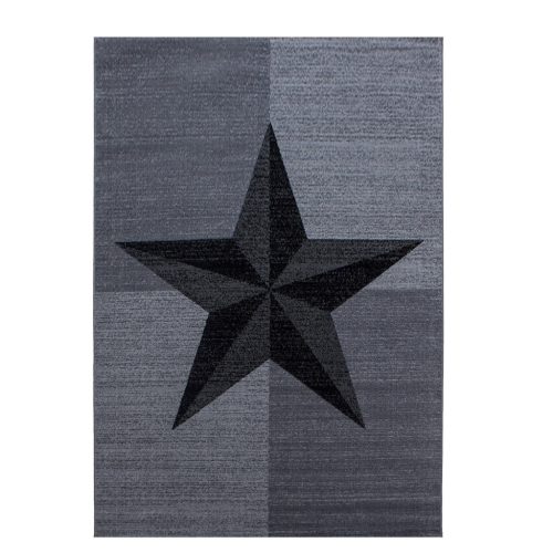  Ay. PLUS 8002 140 x 200 cm sivi Moderni tepih