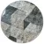  Ber. PORTE 2032 sivi tepih 120 x 120 cm