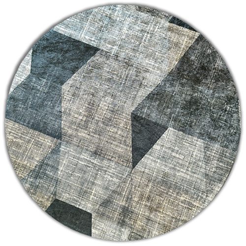 Ber. PORTE 2032 sivi tepih 80 x 80 cm
