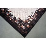  Ber. PORTE 2054 crno-smeđi tepih 50 x 80 cm