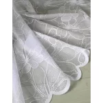  TRD. Gotova zavjesa Penelope Bijeli cvijet 400x250cm