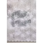 TRD. Gotova zavjesa Penelope Bijeli cvijet 500x250cm