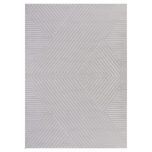 Ay. SAHARA 1115 80 x 150 cm srebrni moderni tepih