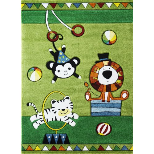  Ber. SMART KIDS 22316 zeleni tepih 140 x 190 cm