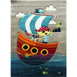  Ber. SMART KIDS 22766 plavi tepih 140 x 190 cm