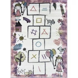  Ber. SMART KIDS 22923 roza tepih 140 x 190 cm