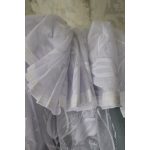  TRD. Gotova zavjesa Emily bijela Uzorak velikih latica cvijeta 200x160cm