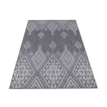 tepih kétoldalas ZARA 13 siva 80 x 150 cm