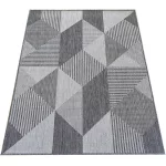  Dvostrani tepih s užadi, boja ZARA 16, siva, 200 x 290 cm