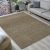Brlog. Nora jednobojni D.beige 80 setova = 80x250cm + 2 kom x 80x150cm Moderni tepih