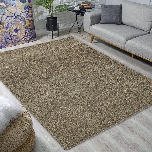  Brlog. Nora jednobojni tepih, crvenkasto-bež, 60 setova = 60x220cm + 2 kom x 60x110cm, moderni